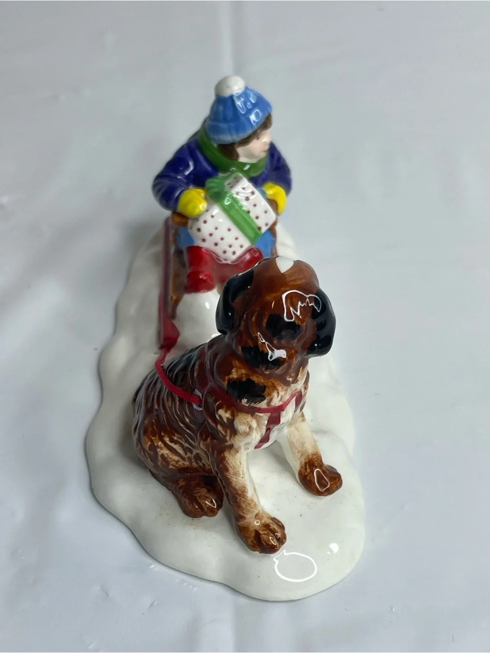 Department 56 The Original Snow Village “MUSH!” Set Of Two-No Box